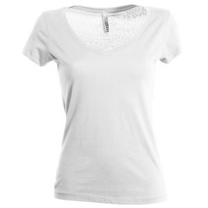 T-SHIRT DONNA SFIANCATA SCOLLO V